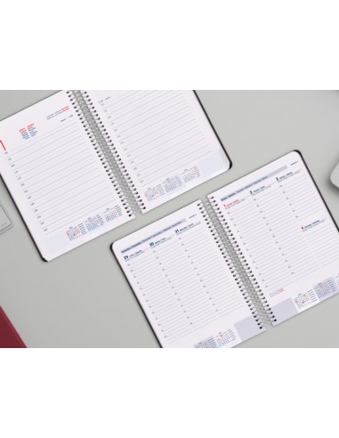 Agenda espiral liderpapel tinos a6...