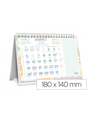 Calendario espiral triangular...