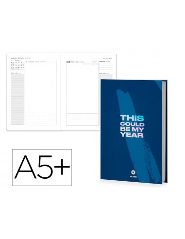 Agenda encuadernada antartik a5+ 2026...