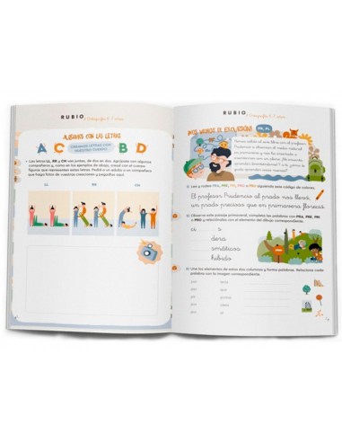 Cuaderno rubio ortografia 6-7 años...