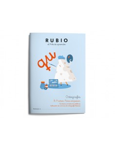 Cuaderno rubio ortografia...