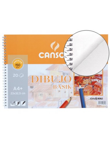 Bloc dibujo basik din a4 23x32.5 cm...