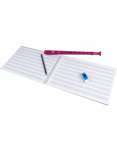 Bloc musica liderpapel pentagrama 3mm...