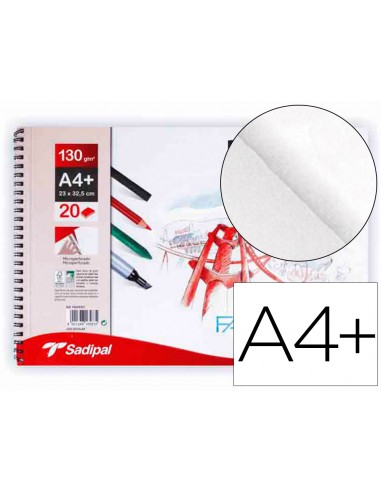 Bloc dibujo sadipal fabriano din a4+...