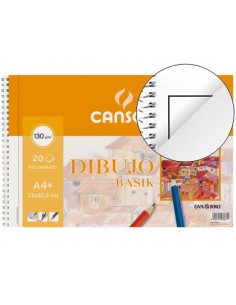 Bloc dibujo basik din a4+...