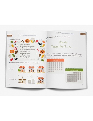 Cuaderno rubio lecturas comprensivas...