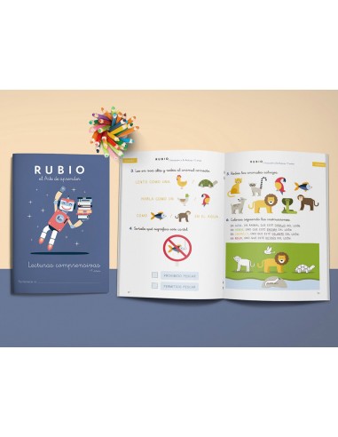 Cuaderno rubio lecturas comprensivas...