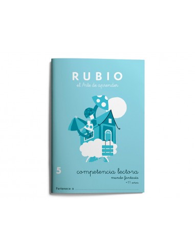Cuaderno rubio competencia lectora 5...