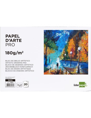 Bloc dibujo liderpapel artistico...