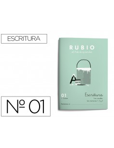 Cuaderno rubio caligrafia...