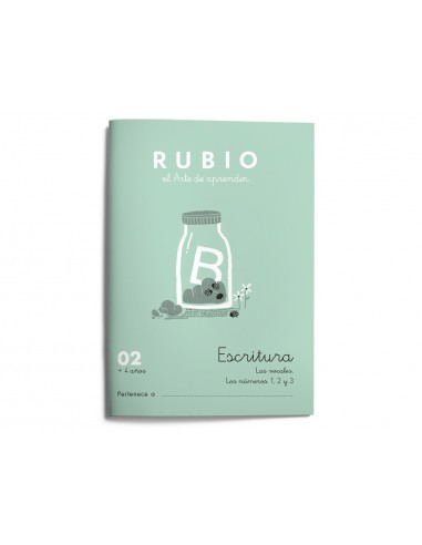 Cuaderno rubio caligrafia nº 02