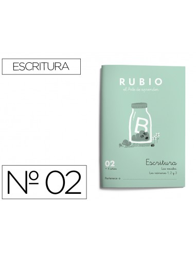 Cuaderno rubio caligrafia nº 02