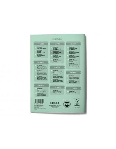 Cuaderno rubio caligrafia nº 03