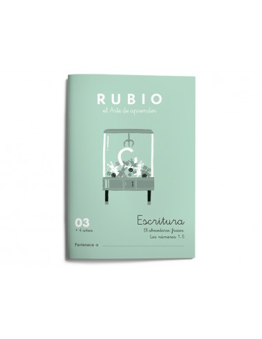 Cuaderno rubio caligrafia nº 03