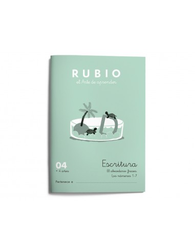 Cuaderno rubio caligrafia nº 04