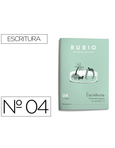 Cuaderno rubio caligrafia nº 04