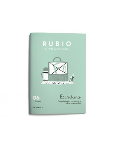 Cuaderno rubio caligrafia nº 06