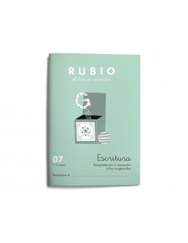 Cuaderno rubio caligrafia nº 07