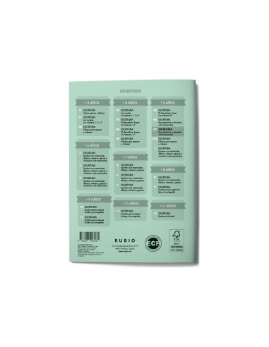 Cuaderno rubio caligrafia nº 07