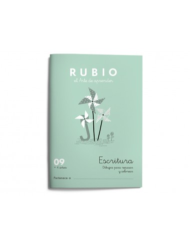 Cuaderno rubio caligrafia nº 09