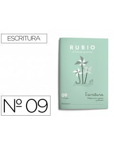 Cuaderno rubio caligrafia...