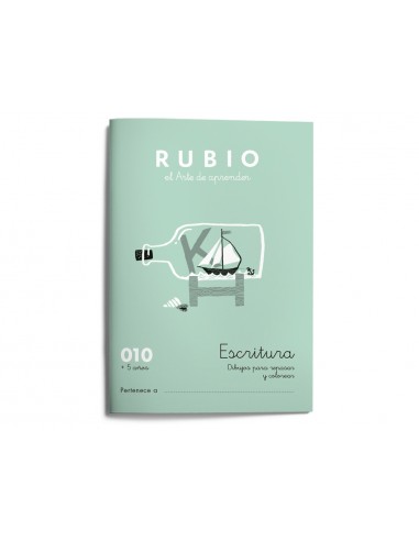 Cuaderno rubio caligrafia nº 010