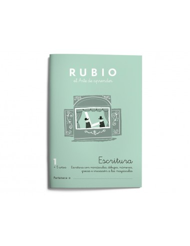 Cuaderno rubio caligrafia nº 1