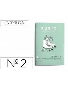 Cuaderno rubio caligrafia nº 2