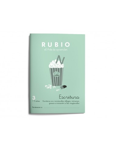 Cuaderno rubio caligrafia nº 3
