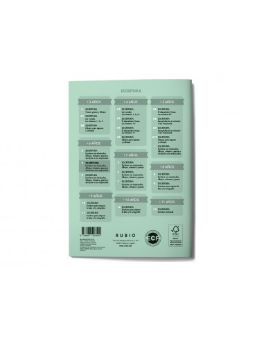 Cuaderno rubio caligrafia nº 3