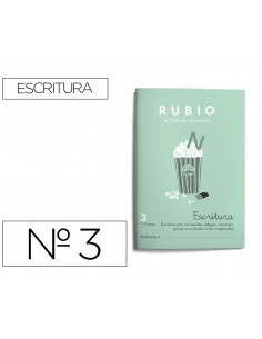 Cuaderno rubio caligrafia nº 3