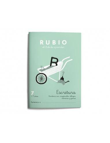 Cuaderno rubio caligrafia nº 7