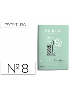 Cuaderno rubio caligrafia nº 8
