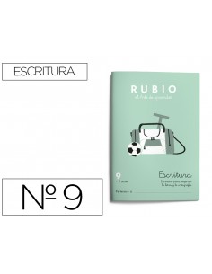 Cuaderno rubio caligrafia nº 9