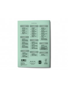 Cuaderno rubio caligrafia nº 9 2