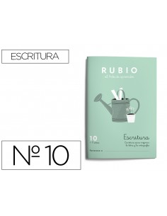 Cuaderno rubio caligrafia...