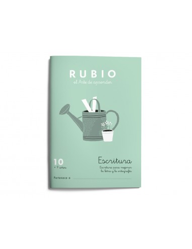 Cuaderno rubio caligrafia nº 10