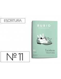 Cuaderno rubio caligrafia...