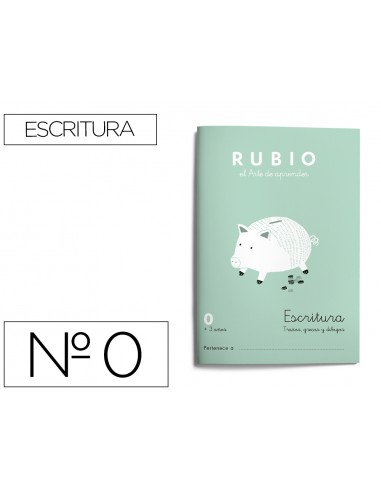 Cuaderno rubio caligrafia nº 0