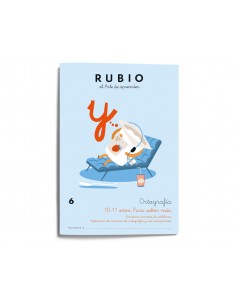 Cuaderno rubio ortografia 6