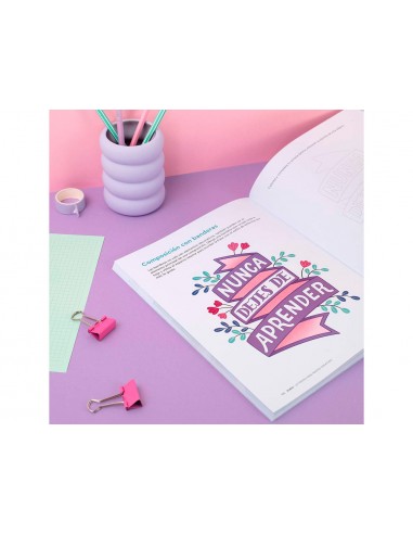 Cuaderno rubio lettering para mentes...