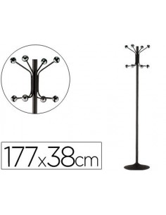 Perchero metalico pie 8...