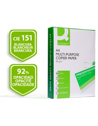 Papel fotocopiadora q-connect ECONOMY...