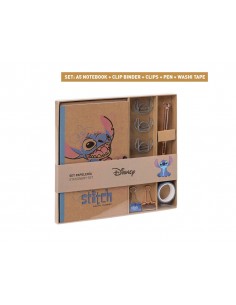Set de papeleria stitch...