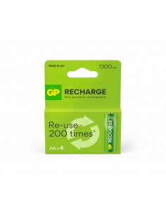 Pila gp recargable aa 1300...