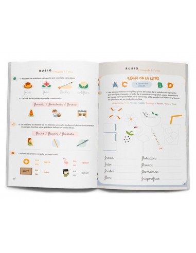 Cuaderno rubio ortografia 6-7 años...