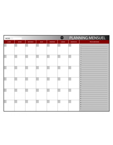 Planning magnetico bi-office mensual...