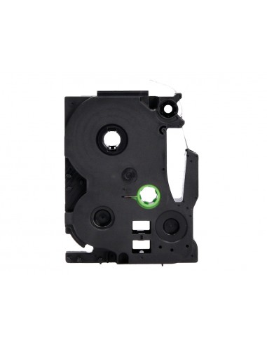 Cinta q-connect tze-241 blanco-negro...