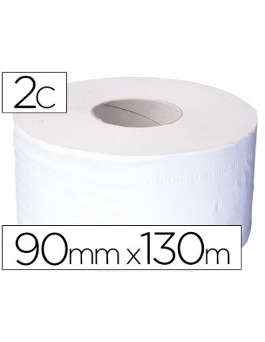 Papel higienico jumbo 2 capas...