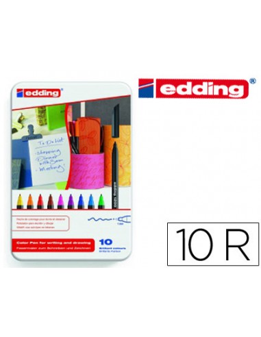 Rotulador edding punta fibra 1200...